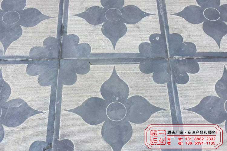 青石板材—雕花面地铺板